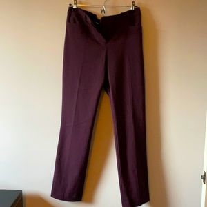 Express plum work pants